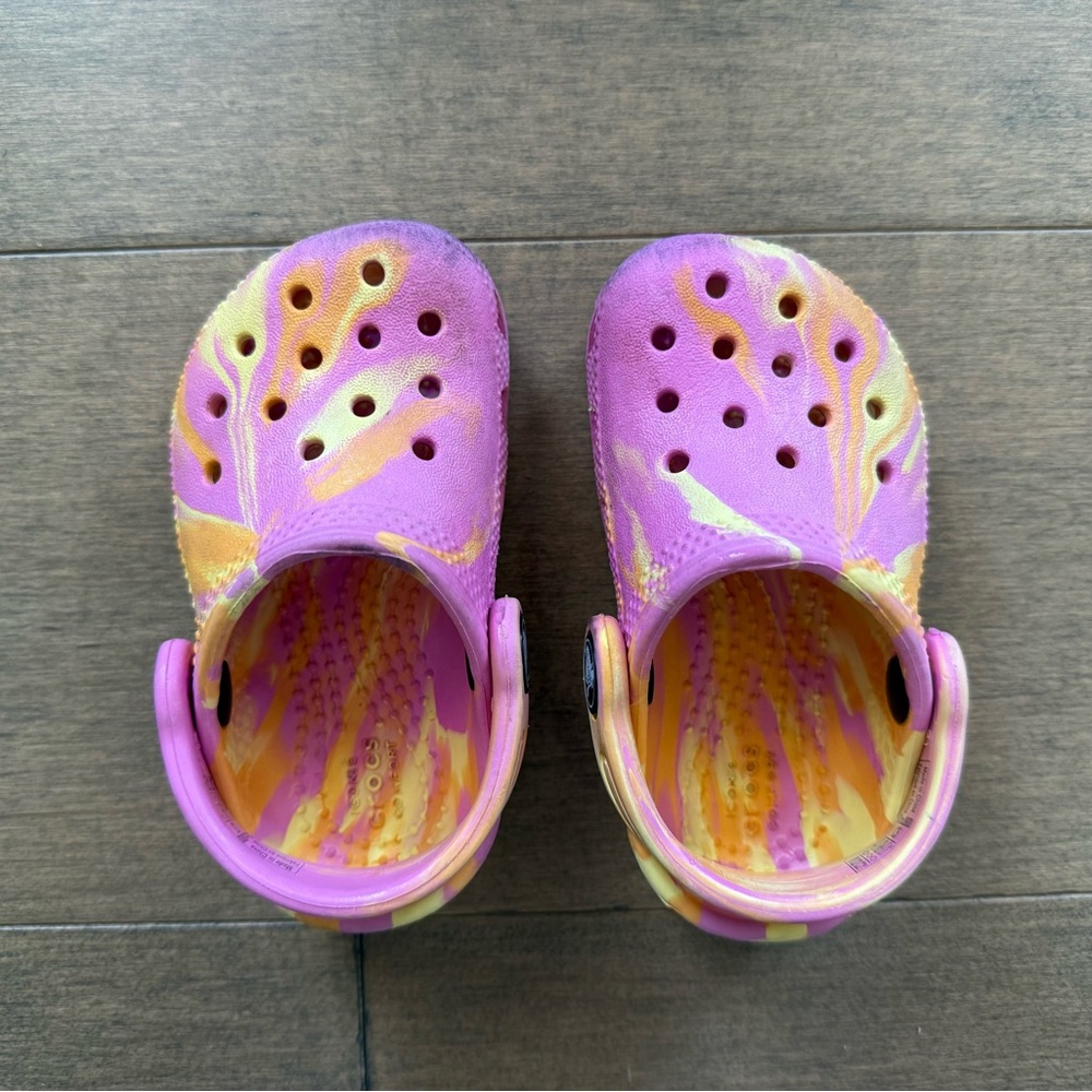 Crocs Kids Marbled Clog c5